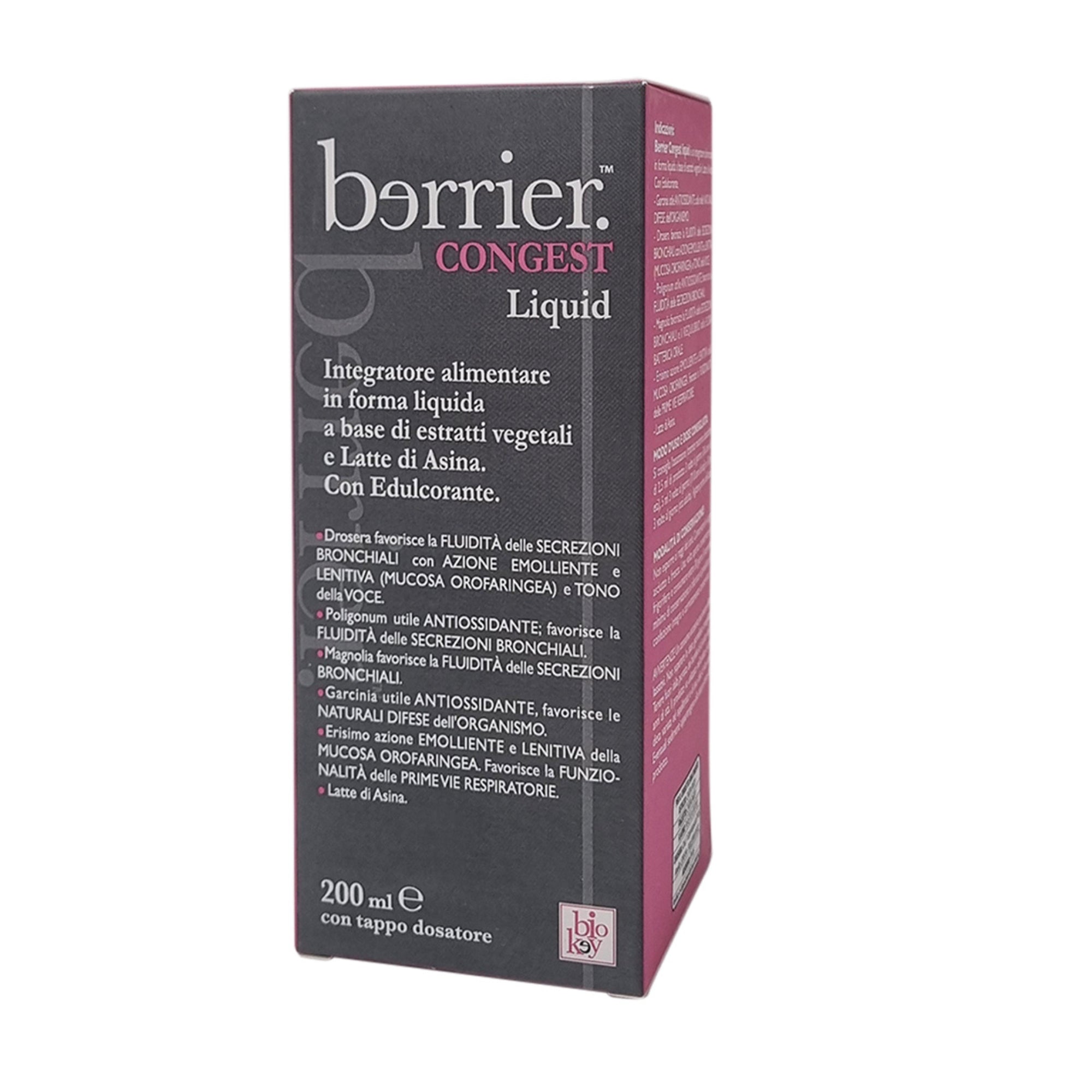 Berrier Congest – Natural Syrup for Cough, Congestion & Respiratory Relief