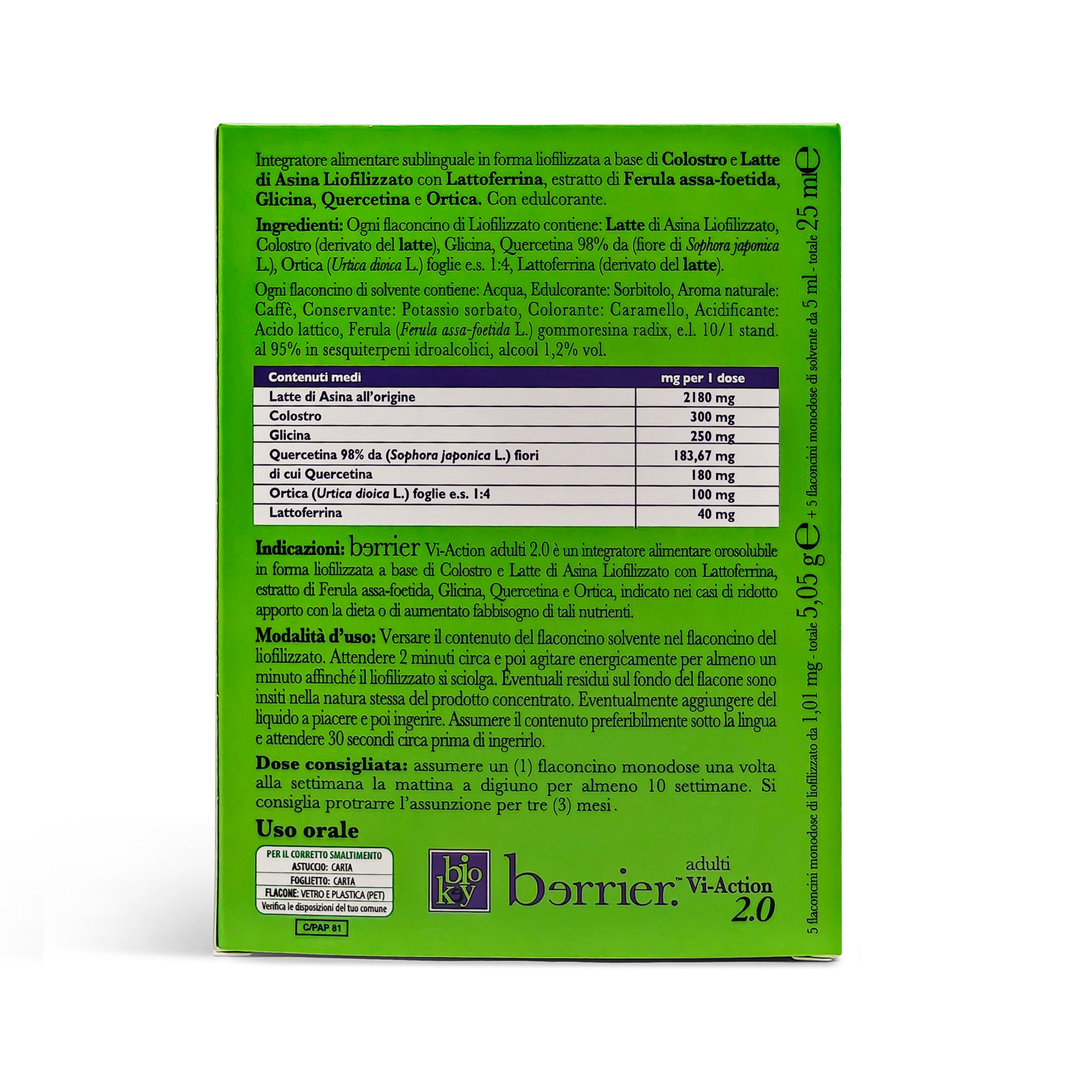 Berrier Vi-Action Adulti 2.0 – Advanced Immune Support Supplement