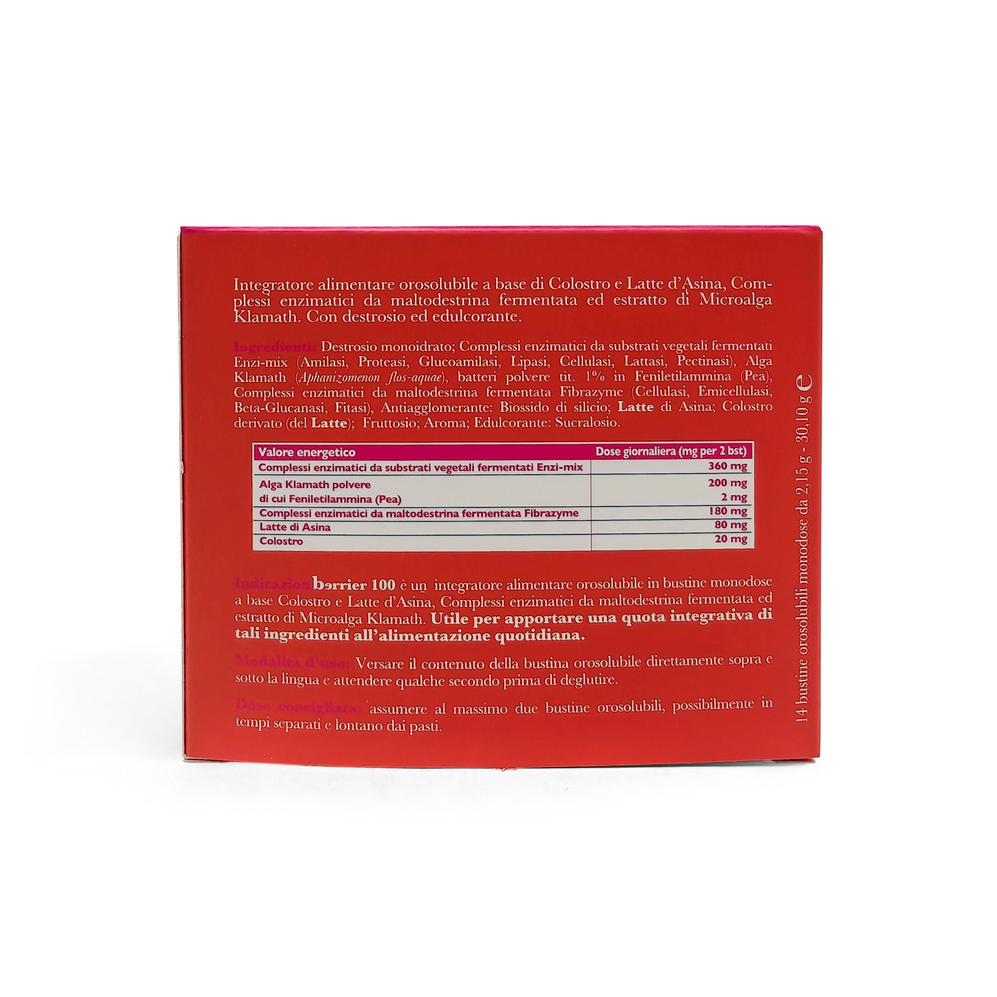 Berrier 100 - Supplement for Food Intolerances and Intestinal Immune Support