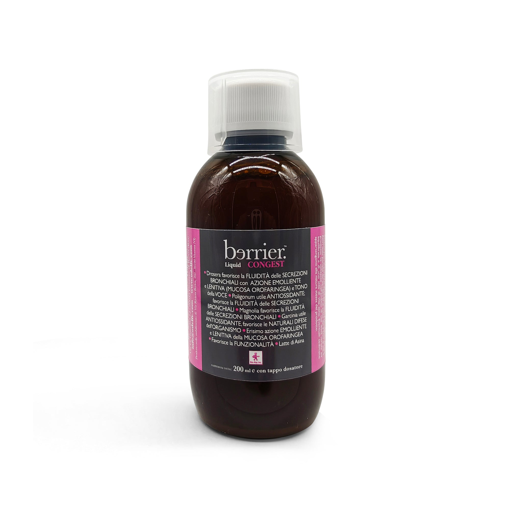 Berrier Congest – Natural Syrup for Cough, Congestion & Respiratory Relief
